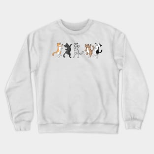 Dancing cats Crewneck Sweatshirt